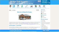 Desktop Screenshot of bridgeendsurgery.com